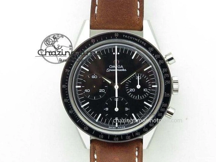 0721 Globemaster Master Chronometer SS V6F Best Edition White Dial On Black Leather Strap A FastDry 8269